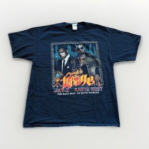 Watch The Throne Shirt Mens XL Kanye West Jay-Z Parking‎ Lot Rap Tee Y2K Vintage